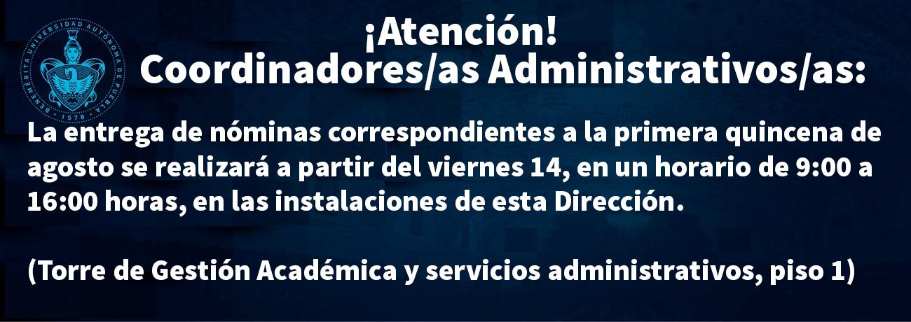 Aviso entrega de nómina enero 24