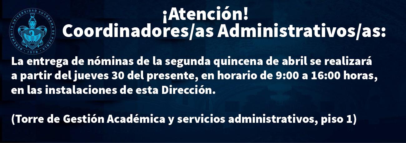 Aviso entrega de nómina enero 24