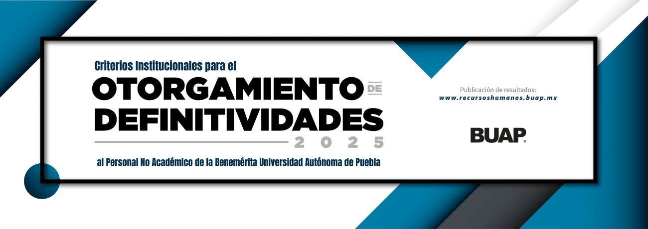 Definitividades no académicas Definitividades no académicas