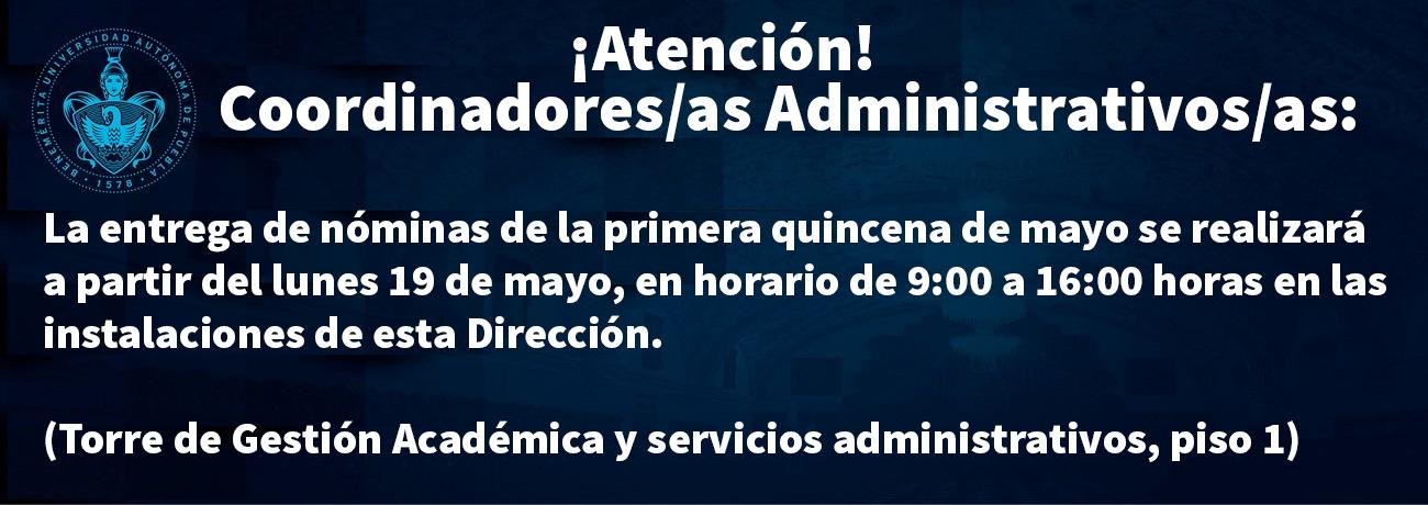 Aviso entrega de nómina enero 24